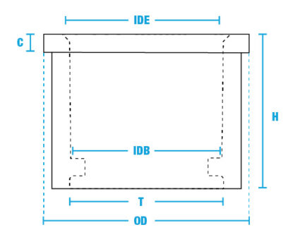 Direct Burial (DB) spec drawing