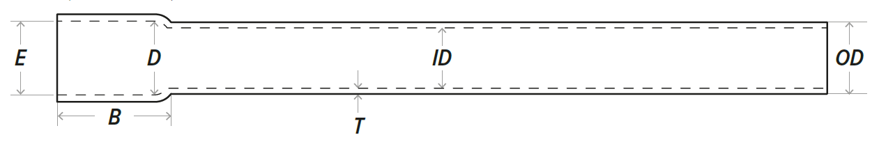 schedule 80 spec drawing